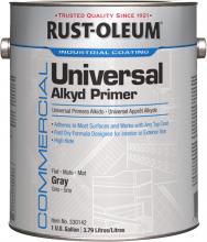 Rust-Oleum Industrial 330142 - Rust-Oleum Commercial Universal Alkyd Primer, Flat Gray, 1 Gal