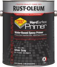 Rust-Oleum Industrial 353859 - Rust-Oleum Concrete Saver Hard Surface Primer Silver Gray, 1 Gallon Kit