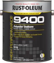 Rust-Oleum Industrial 9483402 - Rust-Oleum High Performance ROCThane 9400 Gray, 1 Gallon
