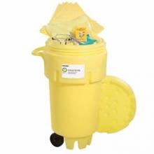 SpillTech SPKHZ-50-WD - HazMat 50-Gallon Wheeled OverPack Salvage Drum Spill Kit