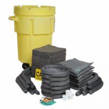 SpillTech SPKU-95-WD - Universal 95-Gallon Wheeled OverPack Salvage Drum Spill Kit