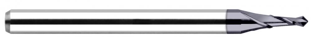 0.0620&#34; (1/16) Drill DIA x 0.1860&#34; Flute Length- 90° - 2 FL