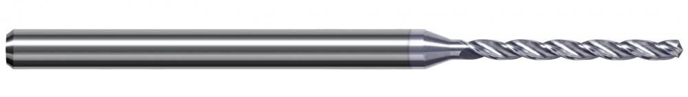 0.965 mm Drill DIA x 6.600 mm Flute Length - 3 FL - TiB2 Coated