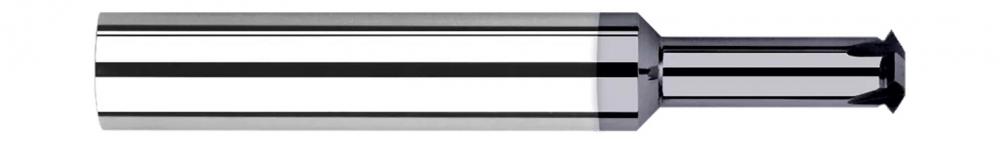 #4 - 0.0800" Cutter DIA x 0.3750" (3/8) Reach - 2 FL - Amorphous Diamond Coated #4 - 0.0800" Cutter DIA x 0.3750" (3/8) Reach - 2 FL - Amorphous Diamond Coated