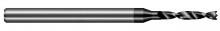 Harvey Tool BSW0312-C4 - 0.793 mm Drill DIA x 5.400 mm Flute Length - 2 FL - Amorphous Diamond Coated