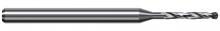 Harvey Tool BCF0937 - 2.381 mm Drill DIA x 16.000 mm Flute Length - 2 FL - PCD